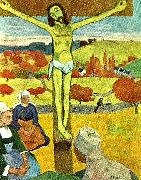 Paul Gauguin den gule kristus France oil painting artist